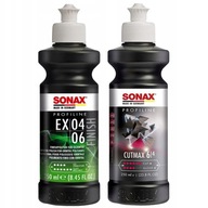 SONAX Profiline Cutmax 06-04 Silne abrazívna pasta + SONAX EX 04-06 leštiaca pasta 0,25L DUAL ACTION