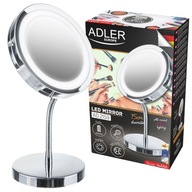 Adler AD 2159 Lusterko LED z podświetleniem stojące na nóżce kosmetyczne d