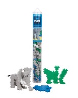 Plus-Plus építőkockák Tubus 100 darabos ÁLLAT - Elefánt