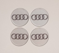 Naklejki logo emblematy znak audi na felgi dekle Audi 55mm