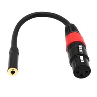 Adapter XLR na jack 1/8, zbalansowany