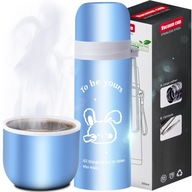 TERMOSZ THERMO BÖGRE VÁKUUMOS ACÉL TURISZTIKAI KÁVÉ TEA 500ML