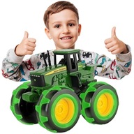 Svietiaci poľnohospodársky stroj Traktor pre chlapcov SET VOZIDLO TRAKTOR Mega