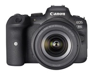 Fotoaparát Canon EOS R6 telo  objektív čierny