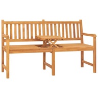 3-osobowa ławka ogrodowa ze stolikiem, 150 cm, dre