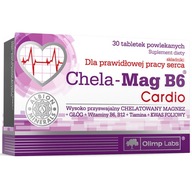 Olimp Chela-Mag B6 Cardio horčík chelát + hloh 30x