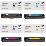 100% New 4x Toner 410A CF410A CF411A CF412A CF413A do HP Color LaserJet Pro