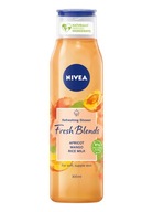 NIVEA FRESH BLENDS Żel pod prysznic MORELA, MANGO i MLEKO RYŻOWE, 300 ml