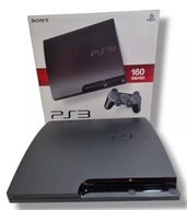 KONSOLA PS3 SLIM 160GB PUD BEZ PADA/ PUDEŁKO