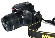 Nikon D5600 + obiektyw 18-55mm przebieg 2065 !