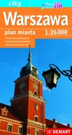 Warszawa. Plan miasta w skali 1:26000