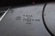 mirror right blue EU 014245 SKODA OCTAVIA 2 II 04-08 8 PIN