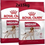 Sucha karma Royal Canin Medium Adult 2 x15 kg