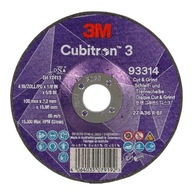 3M Cubitron 3 Kotúč na rezanie a brúsenie, 93314, P36+, T27, 100mmx3,2mm