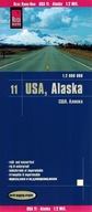 USA: ALASKA MAPA WODOODPORNA SAMOCHODOWA /11/ RKH