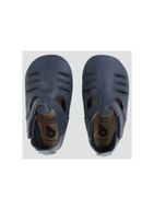 Tmavomodré kožené papuče BOBUX SOFT SOLE NAVY CHASE 1007-000-01 XL