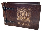 NÉVNAPI FOTÓALBUM SZÜLETÉSNAPI AJÁNDÉK 18-as 30-40-50 fa