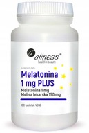 Aliness Melatonín 1 mg PLUS 100 kaps. pre dobrý spánok uvoľňuje upokojenie