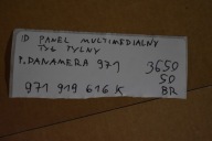 IDEALNY PANEL MULTIMEDIALNY far hátsó PORSCHE PANAMERA 971 1