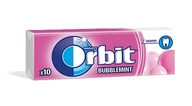 Gumy Orbit Bubblemint 10 drażetek Tacka 30szt