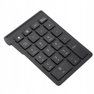 Čierna 22 kláves Mini Numpad Bezdrôtové