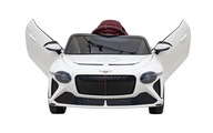 Autko Bentley Bacalar na akumulator dla dzieci Biały + Pilot + EVA