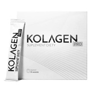 KOLAGEN PRO + BIOTYNA Naturalny KOLAGEN RYBI Stawy Włosy GRUSZKOWY 30 sasz.