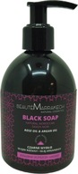 Czarne mydło w żelu Savon Noir olej różany 250ml