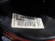 Opel Corsa C light rear left 1,2B 09114336 89302171