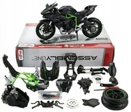 Kawasaki Ninja H2R H2 R 2017 Maisto KIT 1:12 Model Motocykel Na Skladanie