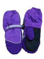 Lindex rukavice zateplené fleecom jednoprstové zimné 4-6L 104 110 116