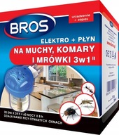 Bros elektro 3v1 na muchy, mravčie komáre, komplet