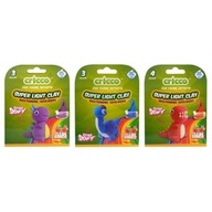 Penová hmota sada mini 30g Dinosaury CRICCO