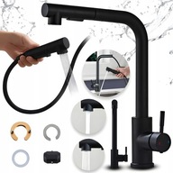 KONYHAI MOSOGATÓ CSAPTELEP ÁLLÓ CSAPTELEP KIHÚZHATÓ KIFOLYÓCSŐVEL 2 FUNKCIÓ