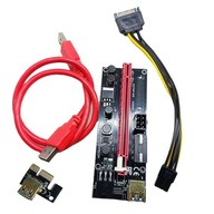 Riser 009S GOLD USB 3,0 PCI-E 1x-16x 6PIN SATA