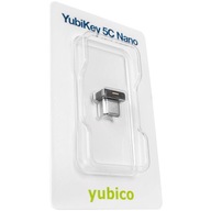 Klucz USB-C Yubikey 5C Nano Yubico FIDO2