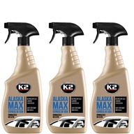 3X K2 ALASKA MAX ODMRAŻACZ DO SZYB LUSTER ROZPUSZCZA LÓD SZRON 700ML -70C