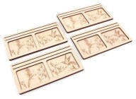 Játékos játéktábla a Wingspan szárnyain