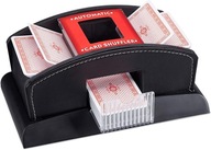 Zariadenie na miešanie kariet Relaxdays Deluxe Leatherette Card Shuffler