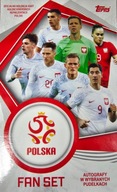 FAN SET POLSKA TOPPS - OFICJALNA KOLEKCJA KART REPREZENTACJI POLSKI