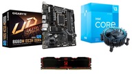 Zestaw Intel i3-12100F + GIGABYTE B660M + 16G 3200