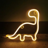 Lampka nocna Neon Dinosaur LED na urodziny wesele na biurko w sypialni dla