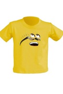 Koszulka T-shirt Dziecięcy Nadruk Minionki Rozm 110/116 Różne wersje