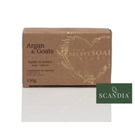 Scandia Argan & Goats Mydlo v kocke 130 g