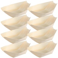 Kempingové taniere Miska na drevené štiepky v tvare lode