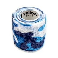Bandaż kohezyjny yellowSPORT 5cmx4m Moro niebieski