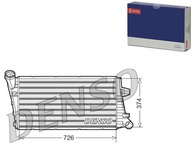 DENSO CHLADIČ NASÁVANÉHO VZDUCHU LDV MAXUS 2.5