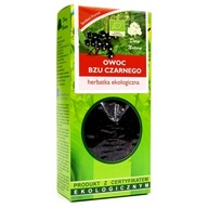 HERBATKA OWOC CZARNEGO BZU BIO 100 g - DARY NATURY