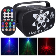 ŚWIATŁO IMPREZOWE OŚWIETLENIE DISCO LASER LED UV DJ LIGHT4ME PARTY LIGHT 1