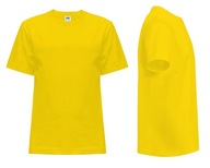 T-SHIRT DZIECIĘCY koszulka JHK TSRK-150 żółta 3-4 SY 110